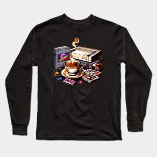 Gaming Coffee Long Sleeve T-Shirt